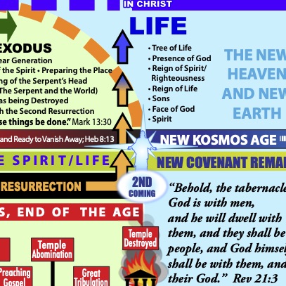 Reign of Death unto Reign of Life Timeline Chart - Download FREE now!